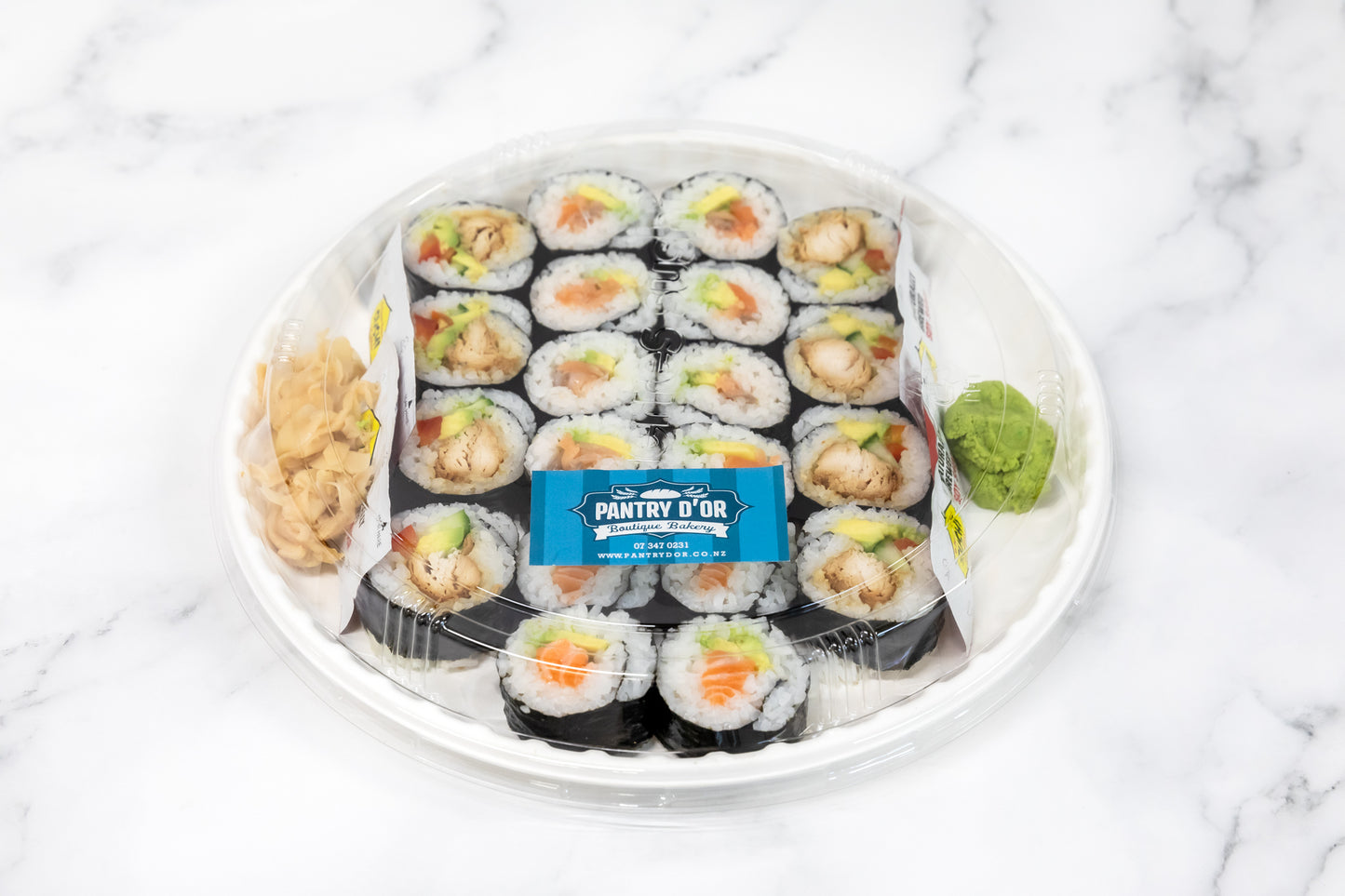 Salmon & Chicken Sushi Platter