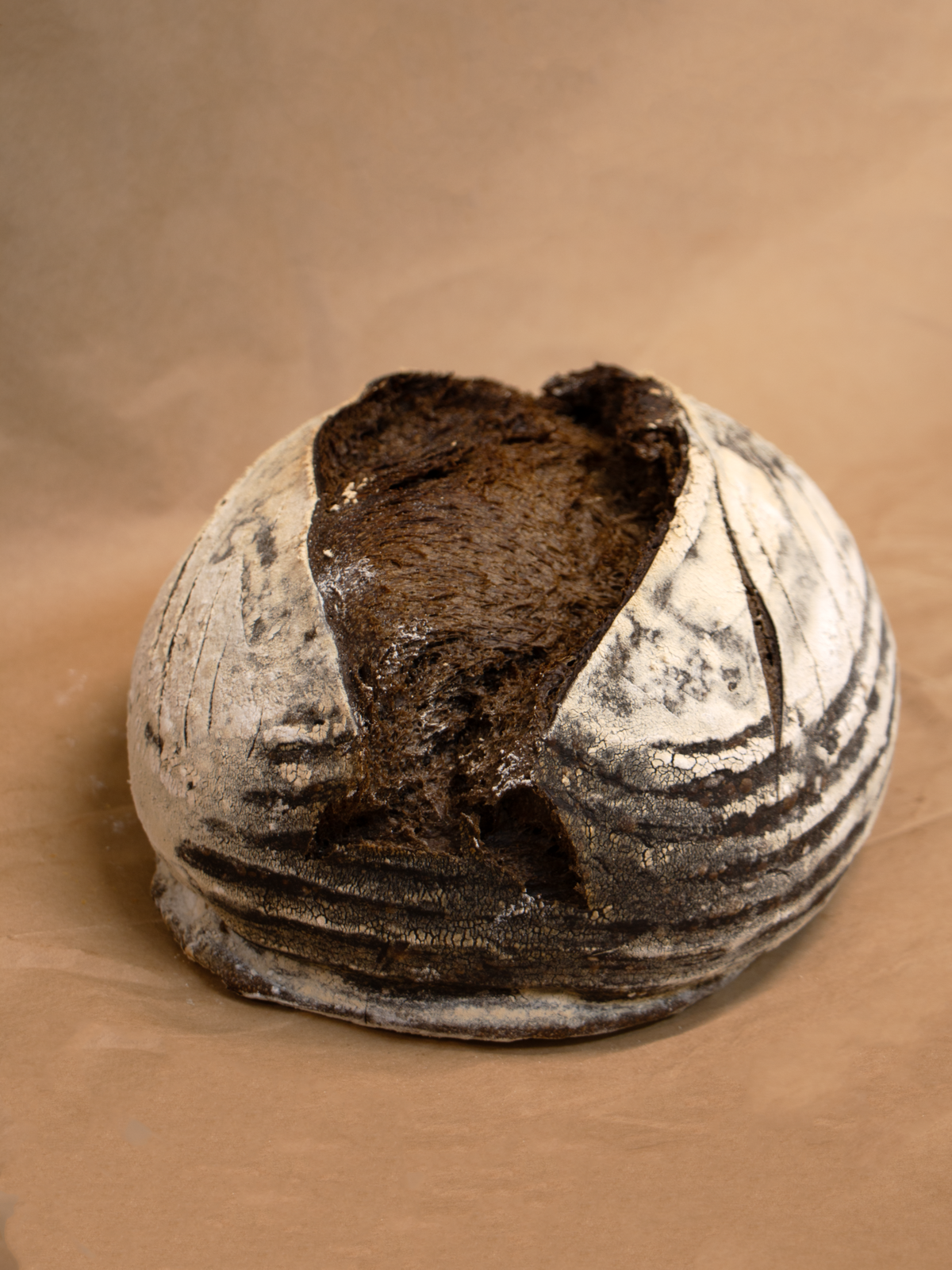 Dark Malt Rye Sourdough