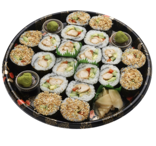 Teriyaki Chicken Sushi Platter Pantry d’Or Boutique Bakery